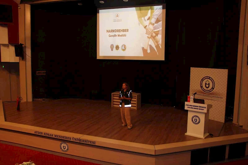 Üniversite öğrencilerine iş sağlığı ve güvenliği ile NarkoGençlik eğitimi verildi
