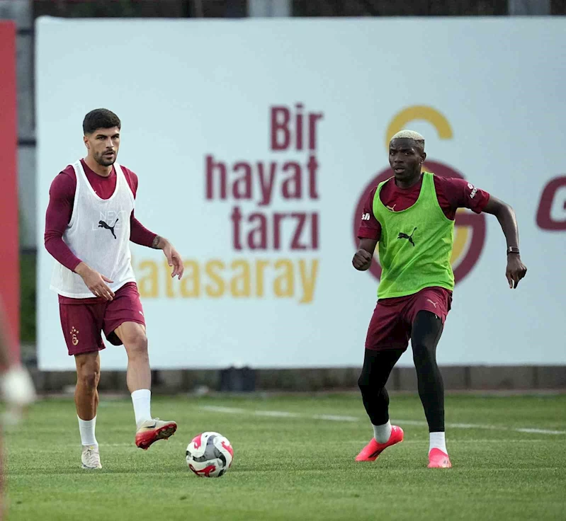 Galatasaray, Kayserispor maçının hazırlıklarını sürdürdü
