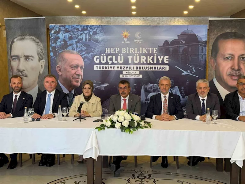 Milli Eğitim Bakanı Tekin: 