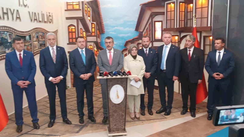 Milli Eğitim Bakanı Yusuf Tekin: 