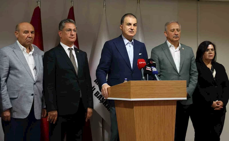 AK Parti Sözcüsü Çelik: 