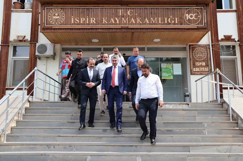 Bakan Yardımcısı Tarıkdaroğlu’ndan İspir’e sosyal hizmet odaklı ziyaret
