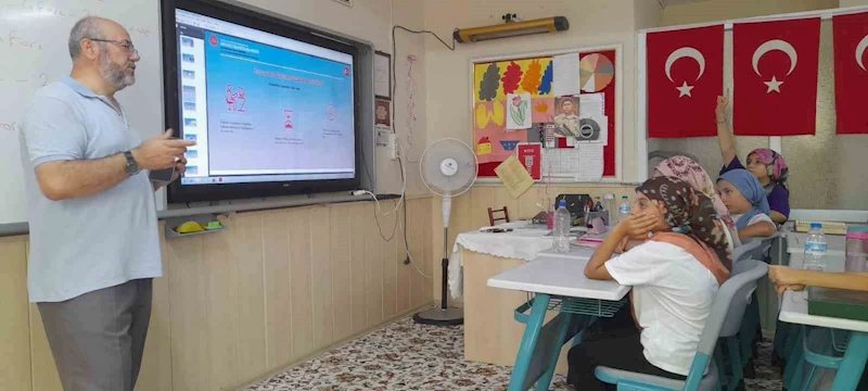 Bandırma’da Yaz Kur’an Kurslarında mahremiyet eğitimi
