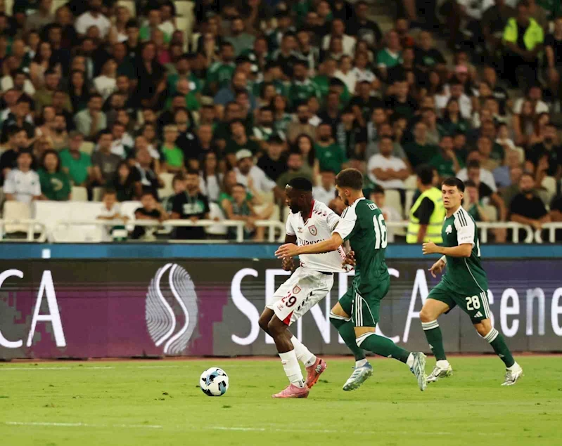 UEFA Avrupa Ligi: Panathinaikos: 0 - Samsunspor: 0 (İlk yarı)
