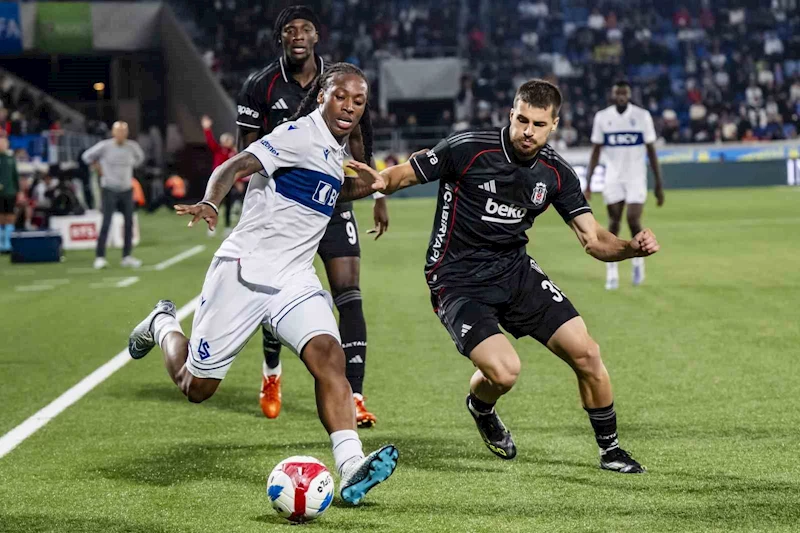 UEFA Konferans Ligi: Lausanne Sport: 1 - Beşiktaş: 1 (Maç sonucu)
