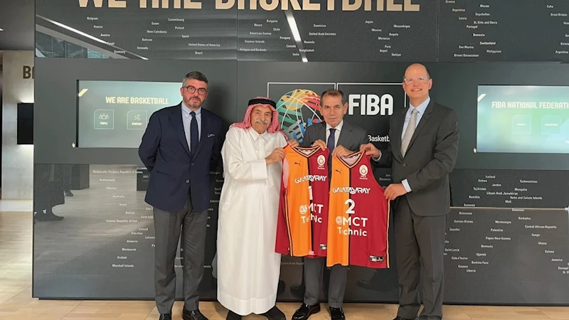 Galatasaray heyeti FIBA’yı ziyaret etti
