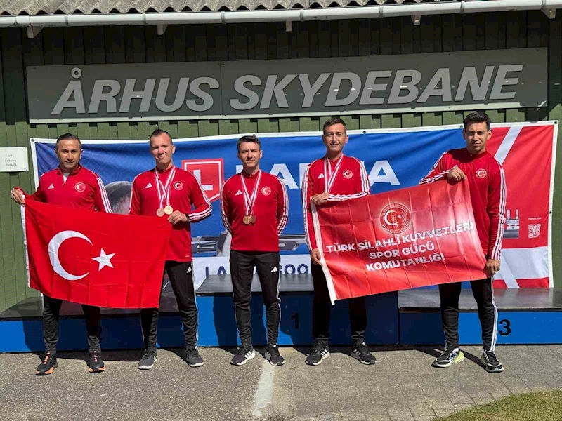 TSK Spor Gücü Erkek Tüfek Atış Takımı’ndan 300 metre Ateşli Silahlar Tüfek branşında Avrupa 3’üncülüğü
