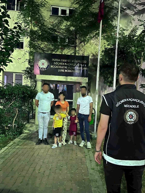 Bursa’da göçmen kaçakçılığı operasyonu: 1 organizatör yakalandı
