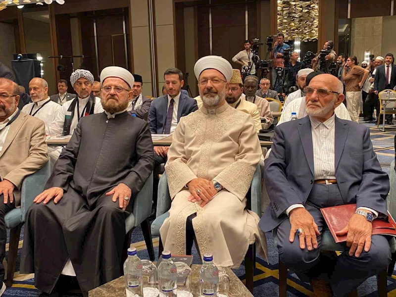 Diyanet İşleri Başkanı Ali Erbaş: 