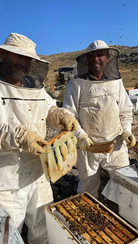 Bozkır’da bal hasadı tamamlandı
