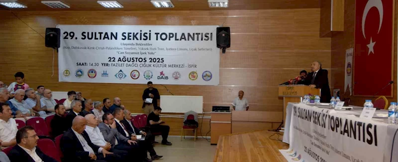 ERVAK 29. Sultan Sekisi toplantısını İspir’de gerçekleştirdi
