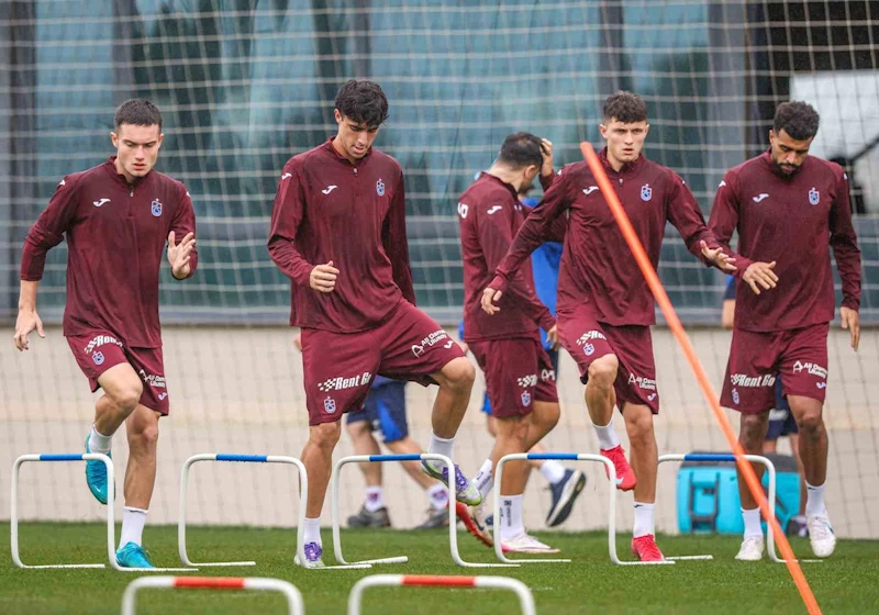 Trabzonspor, Samsunspor maçı hazırlıklarına başladı
