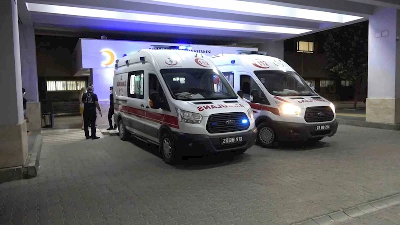 Elazığ’da silahlı kavga: 2 yaralı
