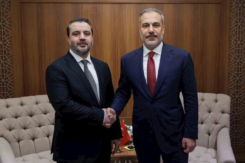 Bakan Fidan, Suriyeli mevkidaşı Şeybani ile görüştü
