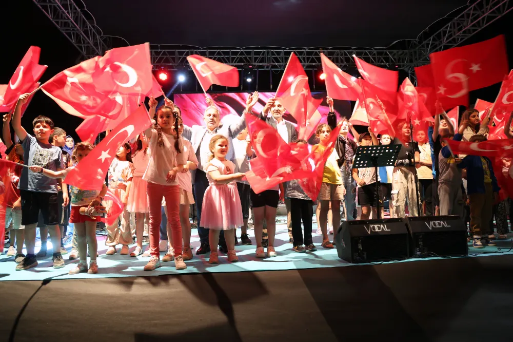 Zafer Haftası coşkusu bu kez Talas Millet Bahçesi’nde