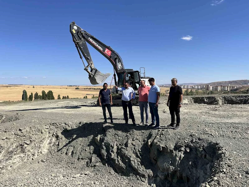 Sorgun’da yeni mezarlık alanında ilk temel atıldı
