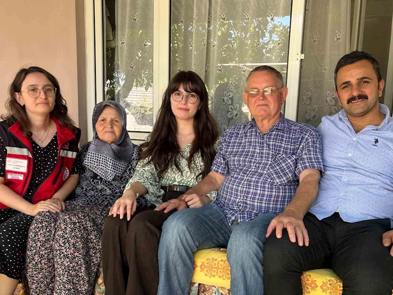 Babaeski’de şehit ailesi unutulmadı
