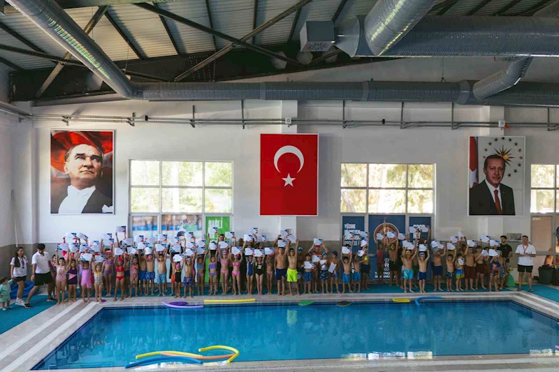 Aydın’da 500 kişi yüzme sertifikasını aldı
