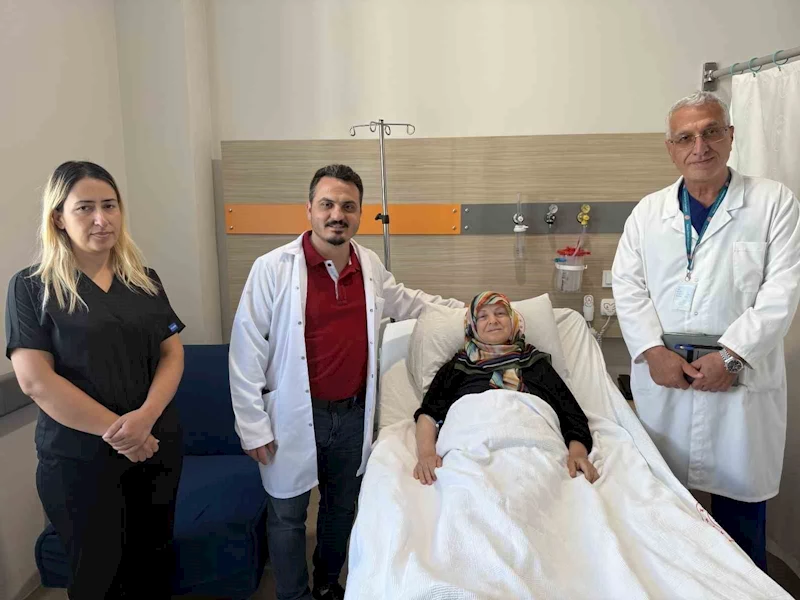 Yalova’da beyin anevrizması kapalı yöntemle tedavi edildi
