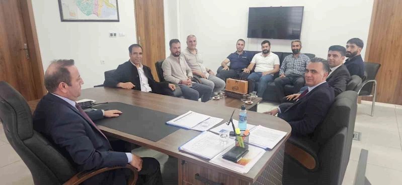 STK temsilcilerinde Emniyet Müdürü Ulutürk’e hayırlı olsun ziyareti
