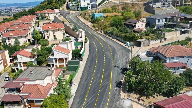 Tantaoğlu Caddesi’ne bin 500 ton aşınma asfaltı serildi
