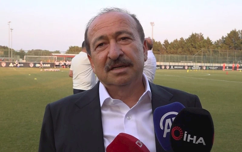 Gaziantep FK Başkanı Memik Yılmaz: 
