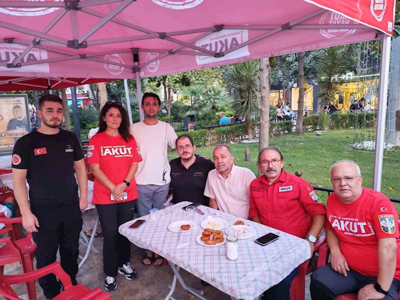 AKUT’tan orman şehitleri için lokma hayrı
