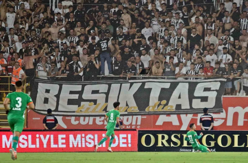 Trendyol Süper Lig: Corendon Alanyaspor: 1 - Beşiktaş 0 (İlk yarı)
