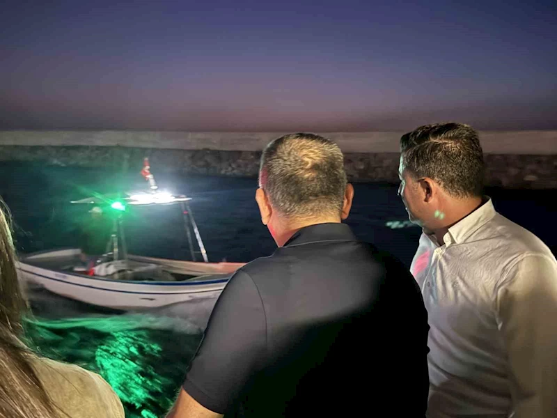 Vali Hacıbektaşoğlu yeni av sezonunda balıkçıları yalnız bırakmadı

