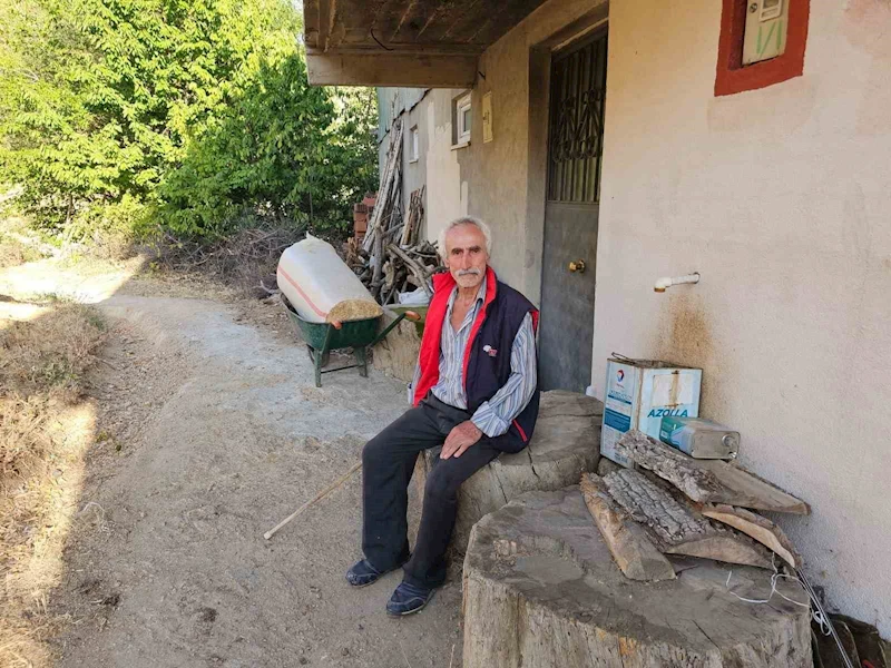1.5 kilometrelik yolu kendi imkanları ile yaptı, kalanına gücü yetmeyince destek istedi
