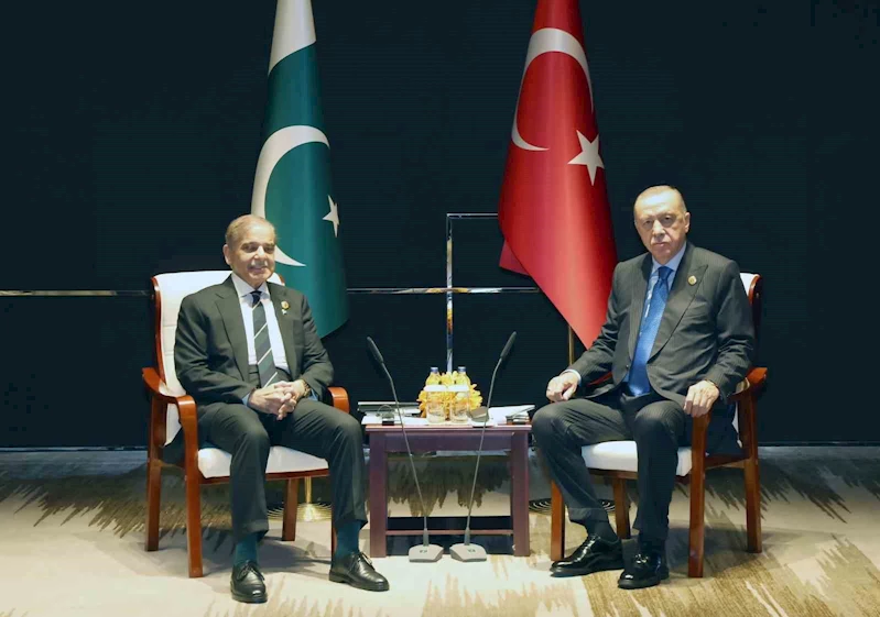Cumhurbaşkanı Erdoğan, Pakistan Başbakanı Şerif ile görüştü
