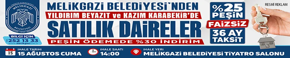 Melikgazi Belediyesi - Resmi Reklamdır