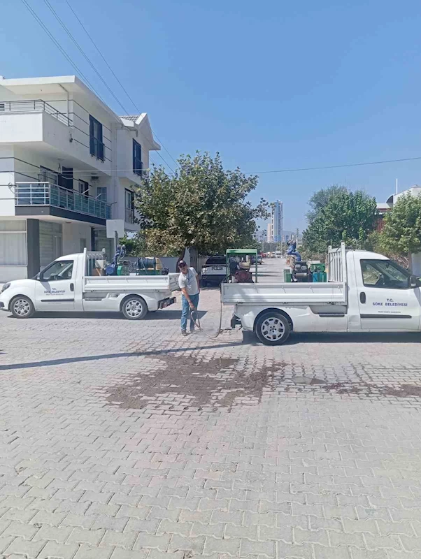Söke Belediyesi’nden haşerelere karşı 