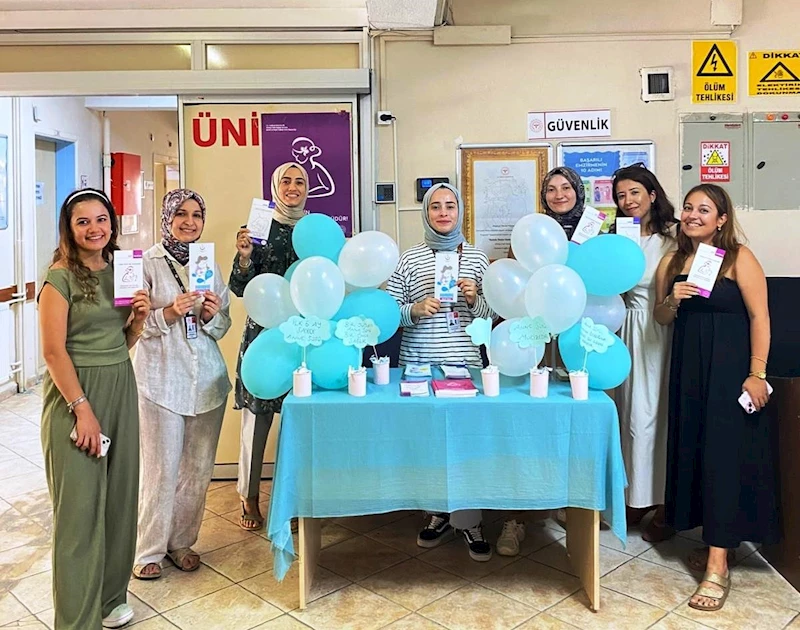 Hisarcık’ta ailelere bebek sağlığı için emzirme ve anne sütünün önemi anlatıldı
