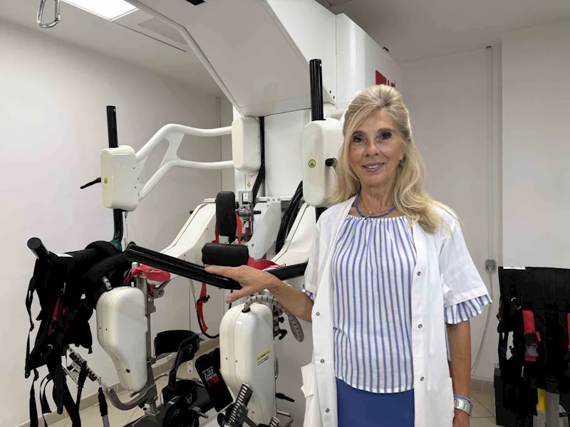 Robotik rehabilitasyon cihazı hastalara umut oluyor
