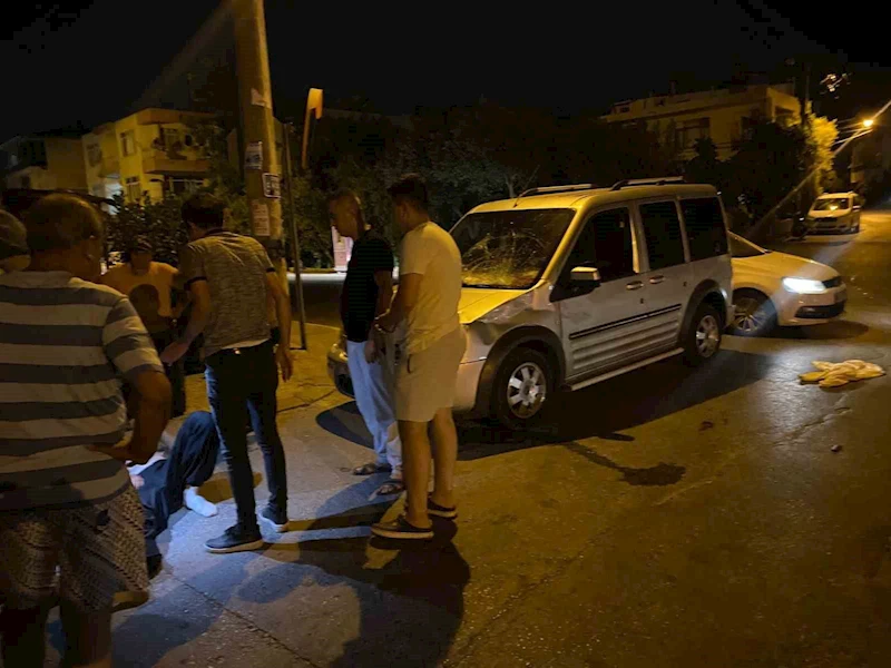 Serik’te motosikletle hafif ticari araç çarpıştı: 1 yaralı
