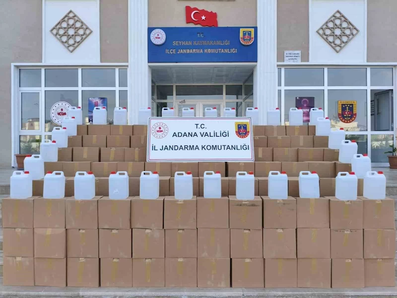 Tır dorsesinde 2 bin 920 litre etil alkol ele geçirildi
