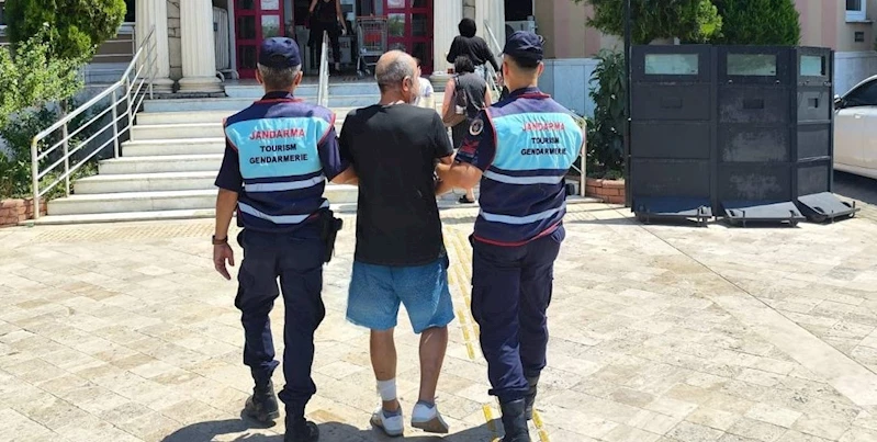Hakkında 7 yıl 6 ay hapis cezası bulunan şahıs jandarmaya takıldı
