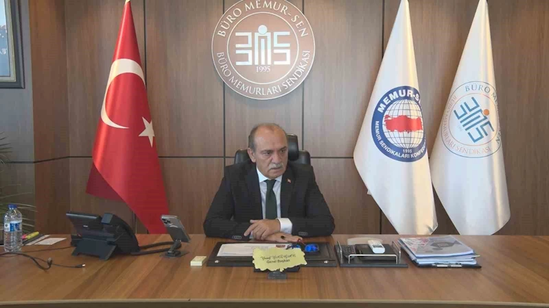Büro Memur-Sen Başkanı Yazgan: 