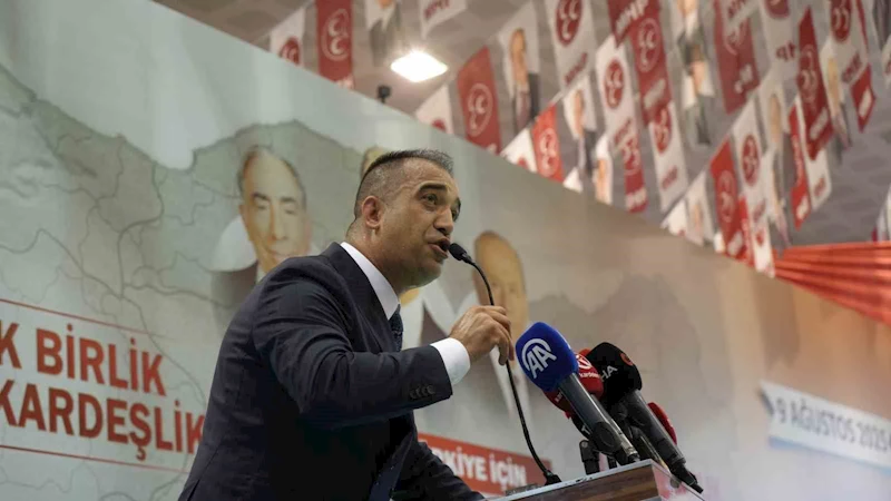 MHP Erzurum İl Başkanı Adem Yurdagül; 