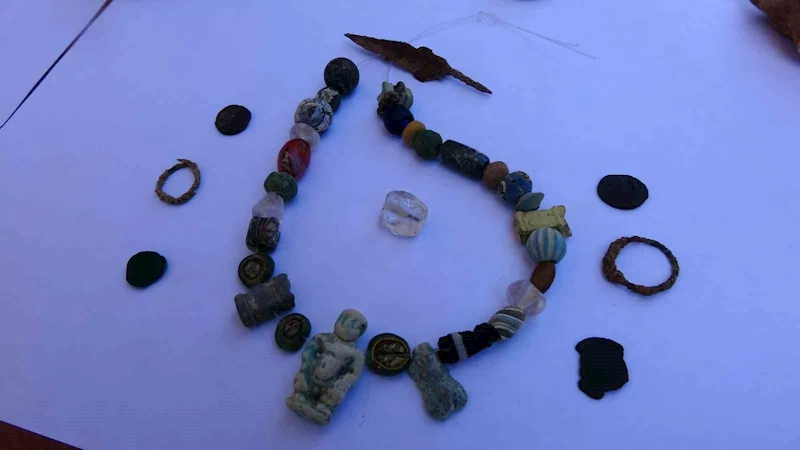 Anadolu’da ilk kez Perre Antik Kentte eski Mısır Tanrısı Pataikos’un figürü bulundu
