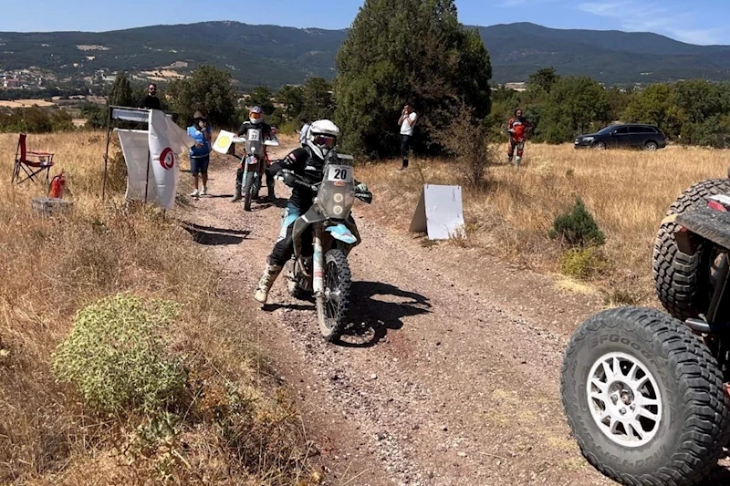 TransAnatolia rally raid yarışının Domaniç etabı tamamlandı

