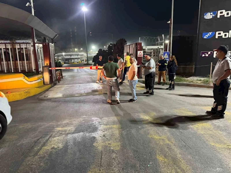 Polisan’da kimyasal sızıntı: 