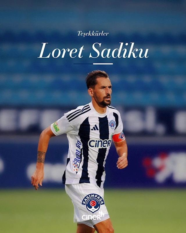 Kasımpaşa, Loret Sadiku ile yollarını ayırdı
