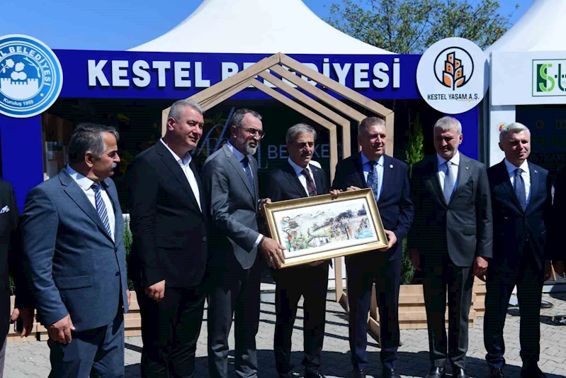 Kestel Belediyesi, Sakarya’daki uluslararası fuar’da yerini aldı

