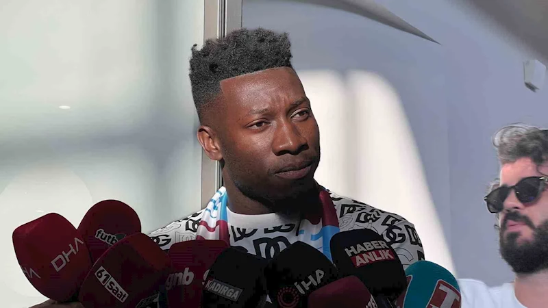 Andre Onana’ya Trabzon’da coşkulu karşılama

