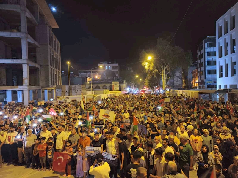 Adıyaman’da Filistin için dayanışma yürüyüşü
