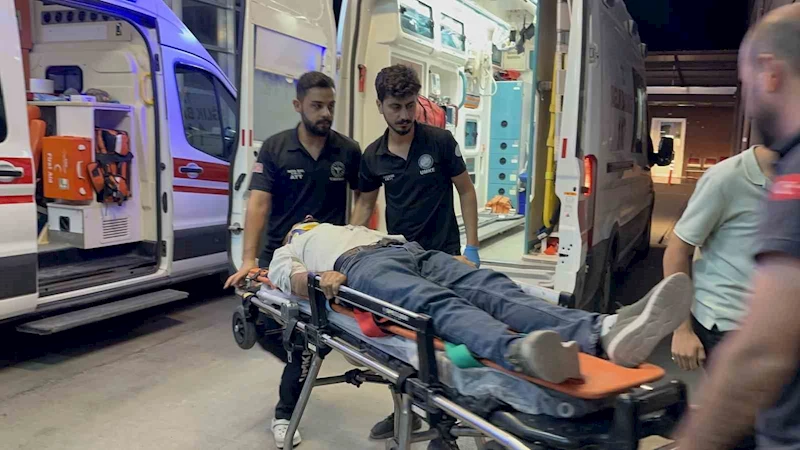 Kavgayı ayırmak isteyen kişi darp edildi
