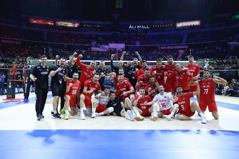A Milli Erkek Voleybol Takımı, Dünya Şampiyonası’na galibiyetle başladı

