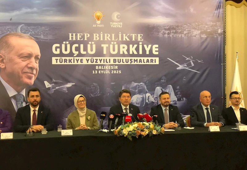 Adalet Bakanı Tunç: 